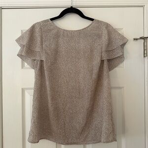 Banana Republic Short Sleeve Blouse Top